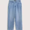 Pantaloni in denim premium a 5 tasche
