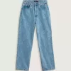 Pantaloni larghi in denim Check-5 Blaze