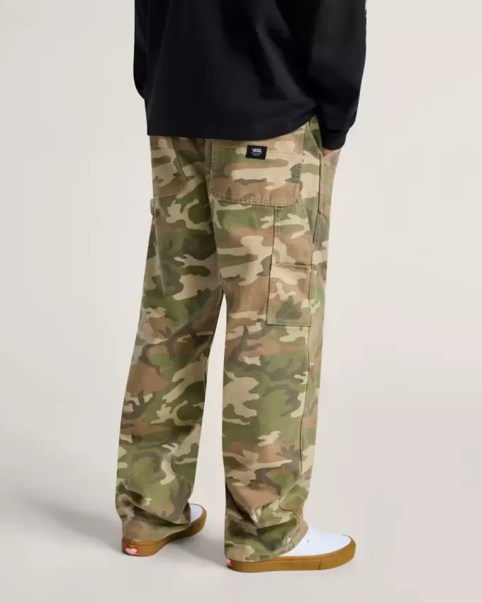 Pantaloni larghi in denim da carpentiere Drill Chore