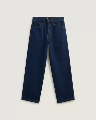 Pantaloni larghi in denim per bambini Check-5