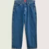 Pantaloni larghi in denim Skate Check-5