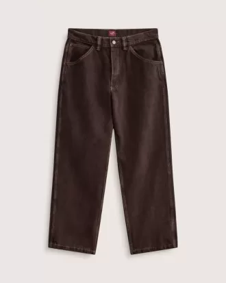 Pantaloni larghi in denim Skate Check-5