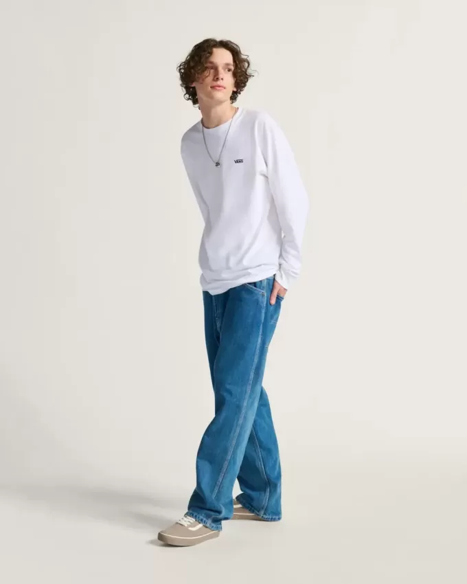 Pantaloni larghi in denim Skate Check-5