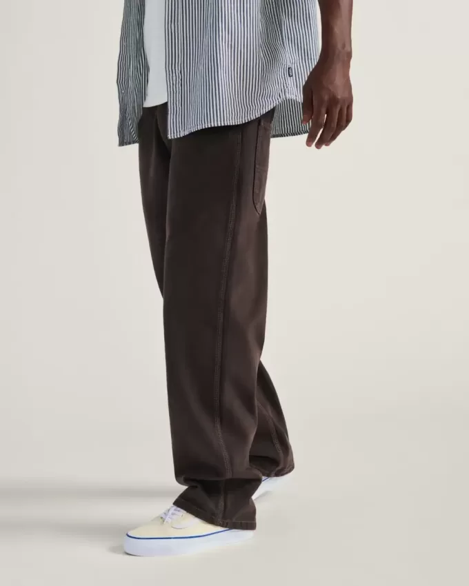 Pantaloni larghi in denim Skate Check-5