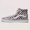 Scarpa a scacchiera Sk8-Hi personalizzata