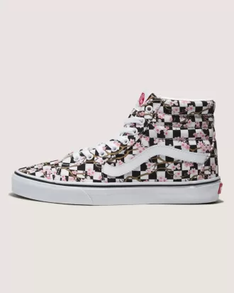 Scarpa a scacchiera Sk8-Hi personalizzata