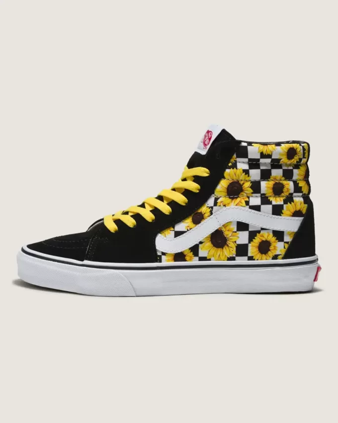 Scarpa a scacchiera Sk8-Hi personalizzata