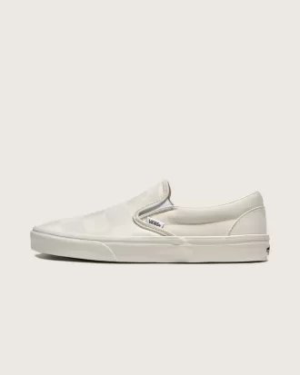 Scarpa classica slip-on a scacchi