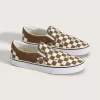 Scarpa classica slip-on a scacchi