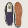 Scarpa classica slip-on a scacchi