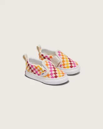 Scarpa classica slip-on a scacchiera per bambini