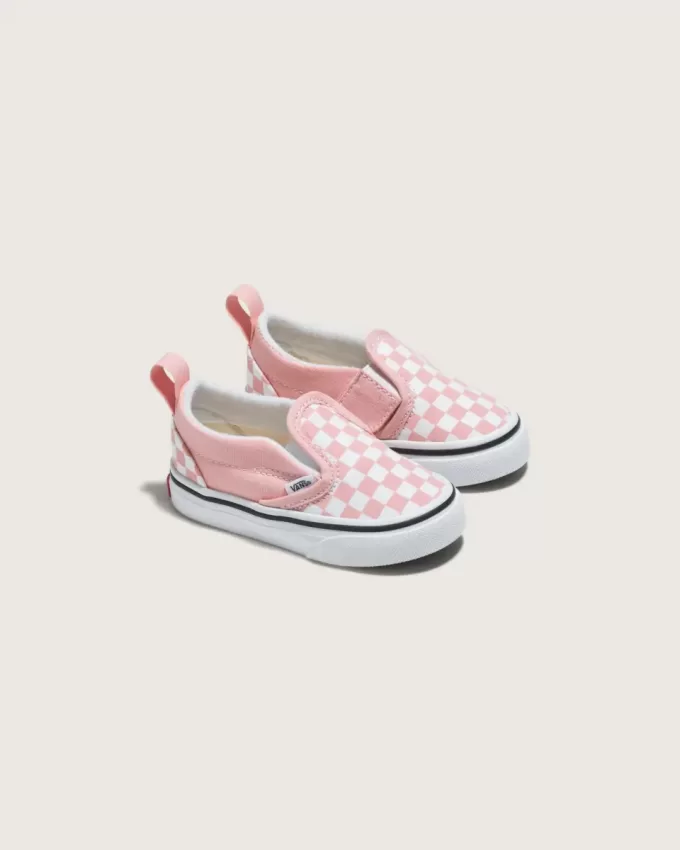 Scarpa classica slip-on a scacchiera per bambini
