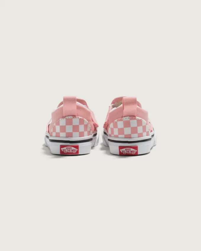 Scarpa classica slip-on a scacchiera per bambini