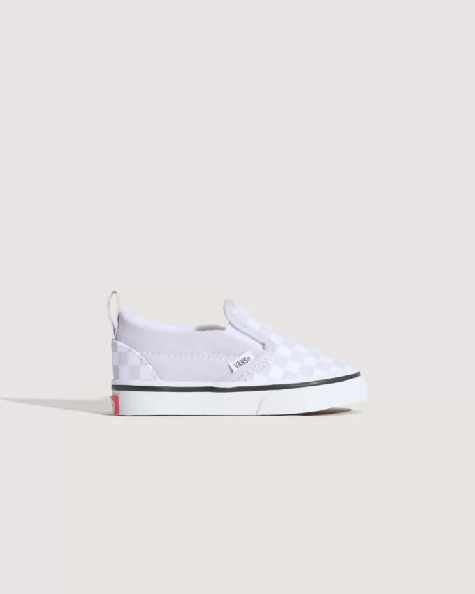 Scarpa classica slip-on a scacchiera per bambini