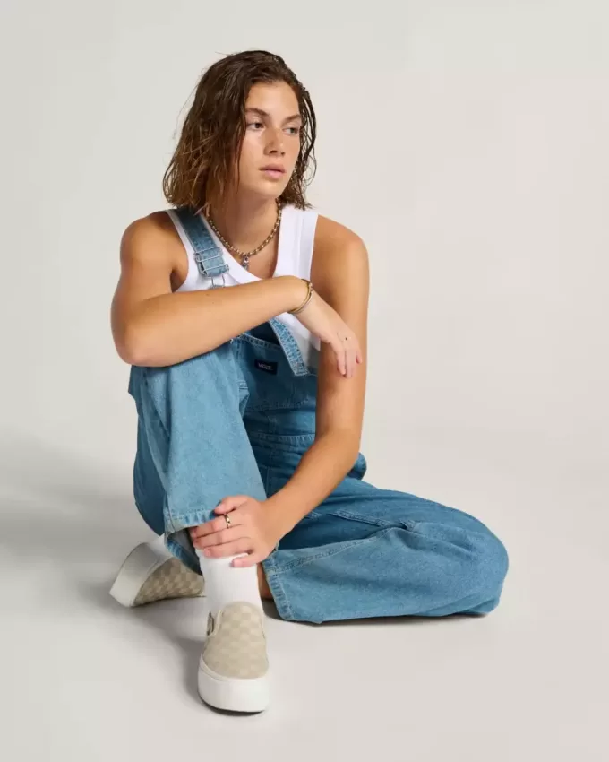 Scarpa classica slip-on con plateau e motivo a scacchi