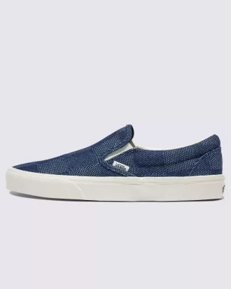 Scarpa classica slip-on in denim
