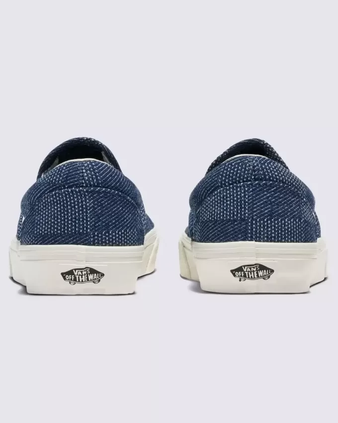 Scarpa classica slip-on in denim