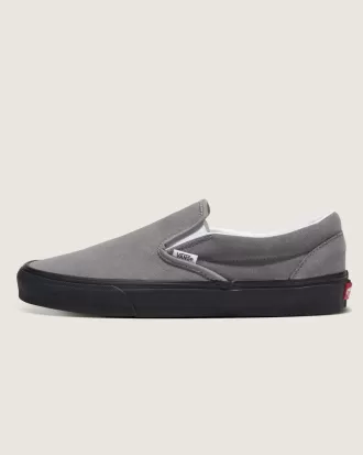 Scarpa classica slip-on in pelle scamosciata Customs