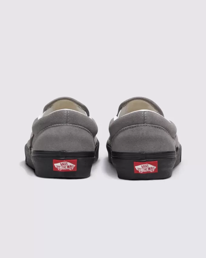 Scarpa classica slip-on in pelle scamosciata Customs