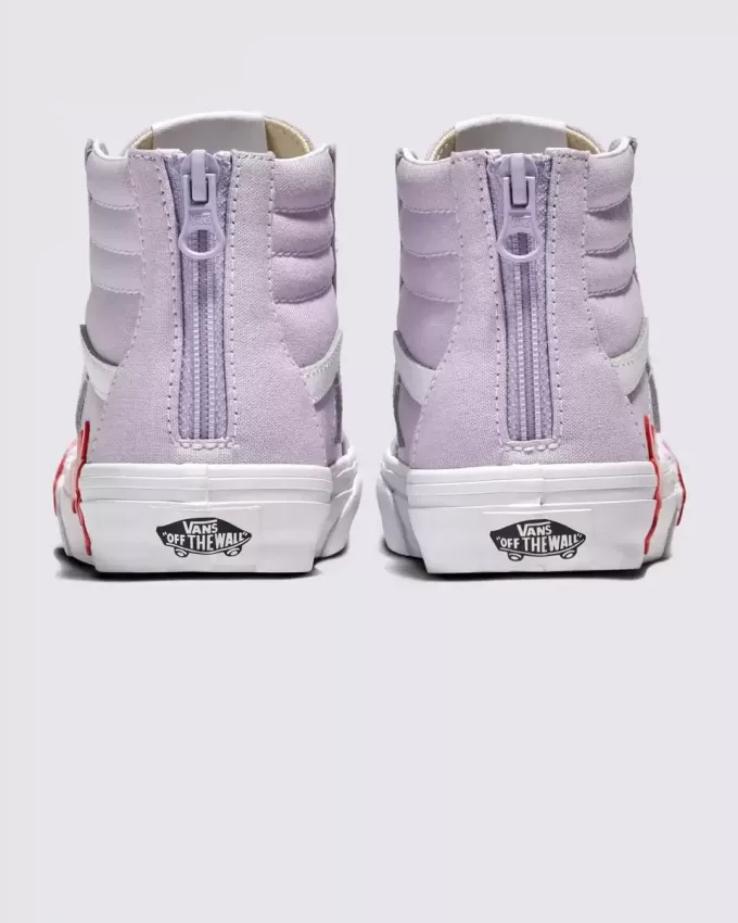 Scarpa con fiori Sk8-Hi-Zip per bambini piccoli