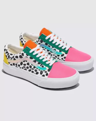 Scarpa con plateau Old Skool personalizzata