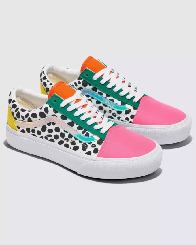 Scarpa con plateau Old Skool personalizzata