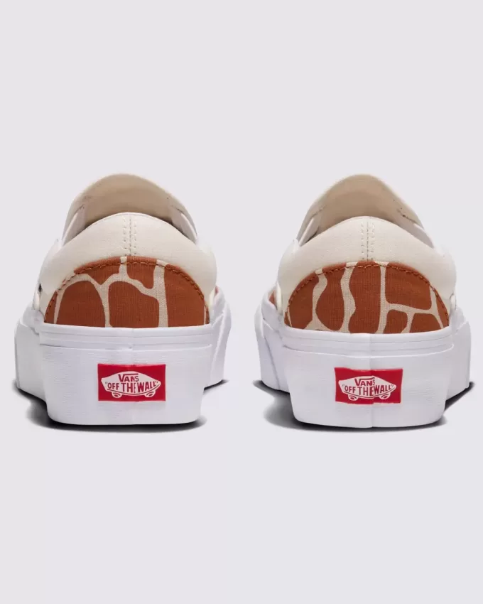 Scarpa con plateau slip-on classica Customs