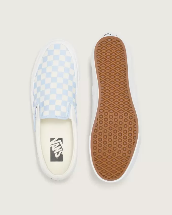 Scarpa da ginnastica classica premium slip-on a scacchi