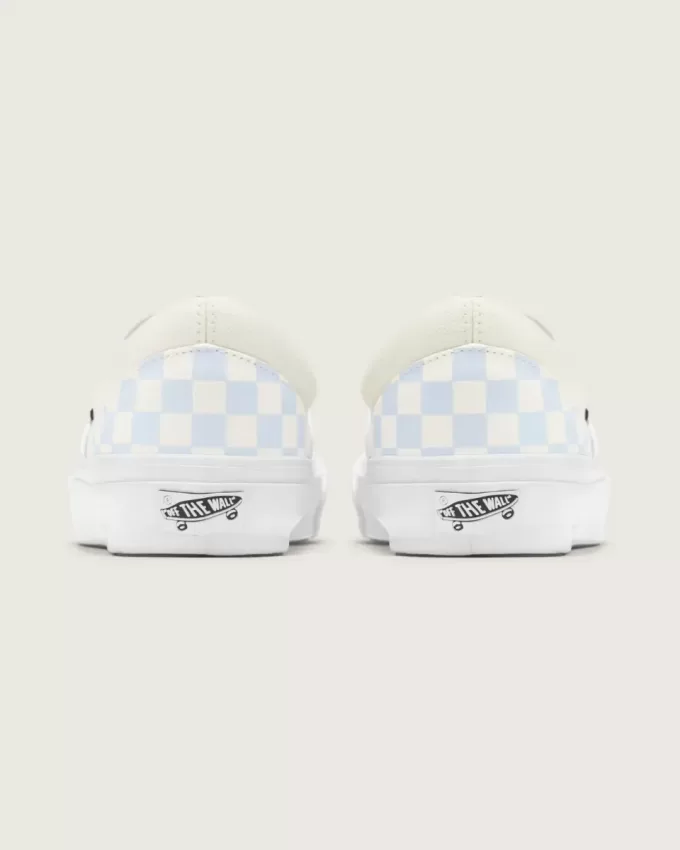 Scarpa da ginnastica classica premium slip-on a scacchi