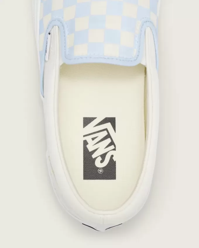 Scarpa da ginnastica classica premium slip-on a scacchi