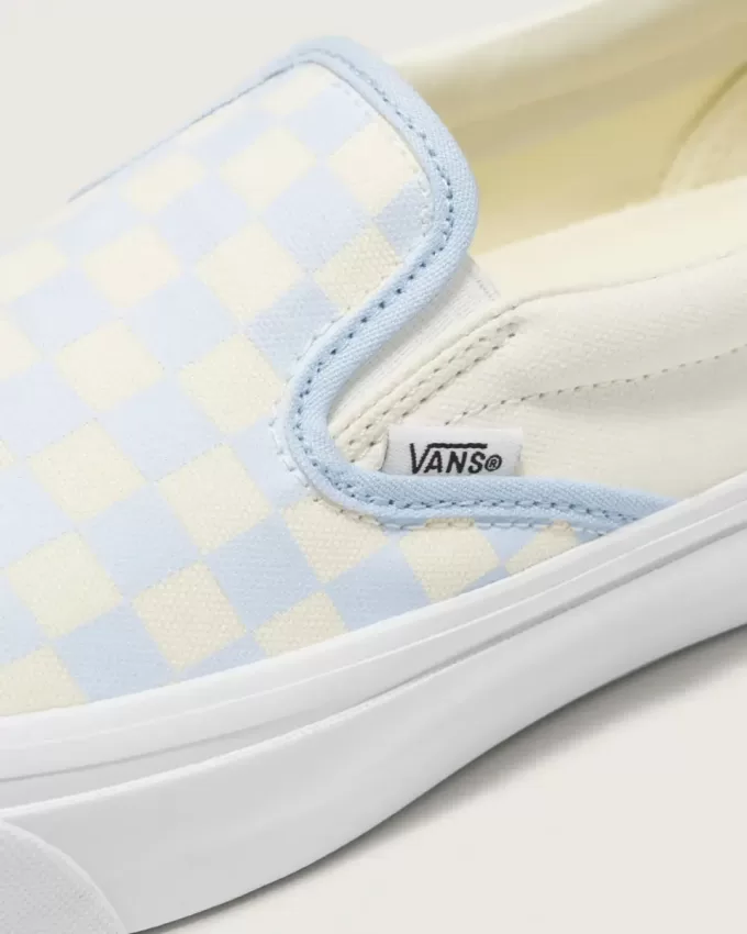 Scarpa da ginnastica classica premium slip-on a scacchi