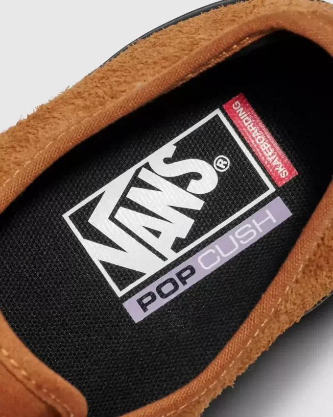 Scarpa da skate in pelle scamosciata autentica