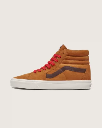 Scarpa in pelle scamosciata Sk8-Hi