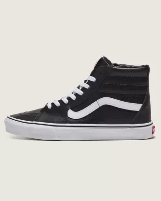 Scarpa in pelle Sk8-Hi personalizzata