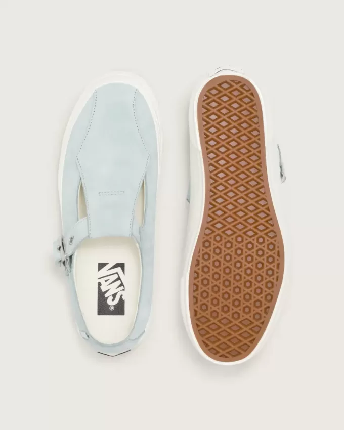 Scarpa Mary Jane in pelle scamosciata di alta qualità