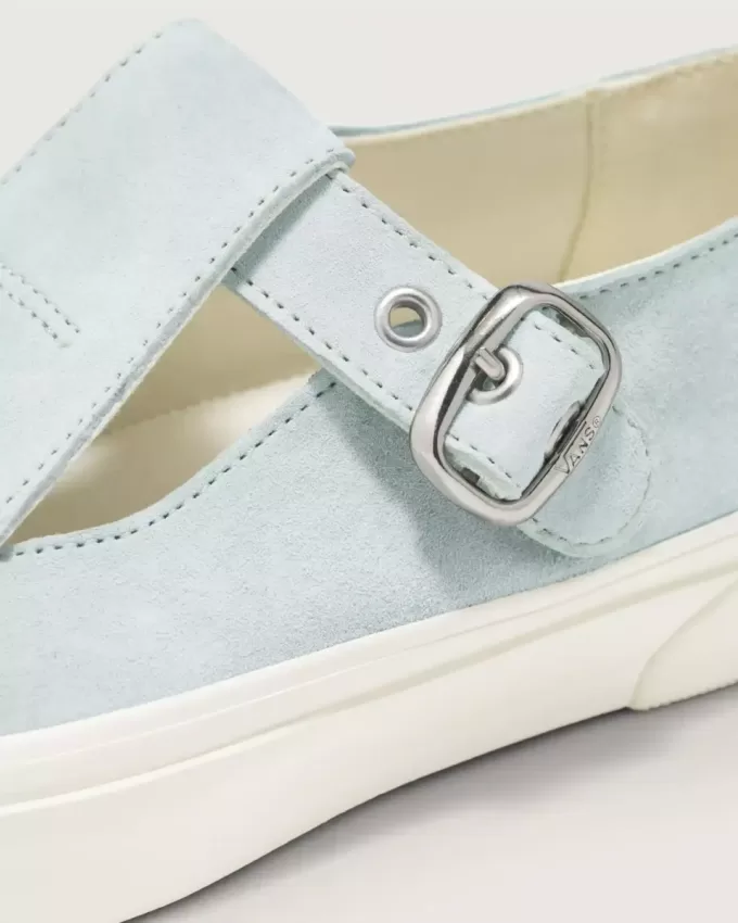 Scarpa Mary Jane in pelle scamosciata di alta qualità