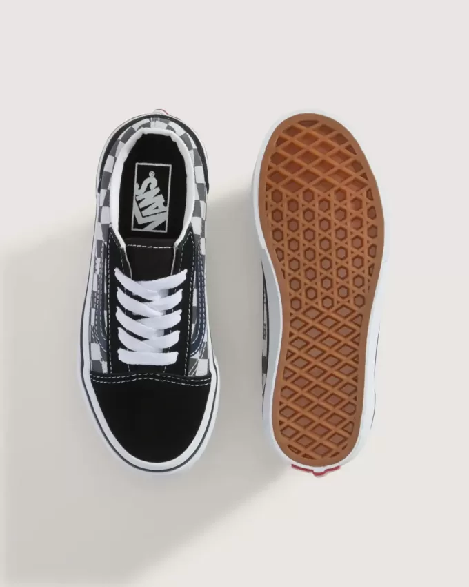 Scarpa Old Skool a scacchi per bambini