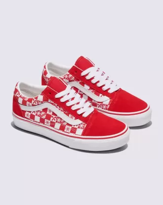 Scarpa Old Skool Holiday Checkerboard personalizzata