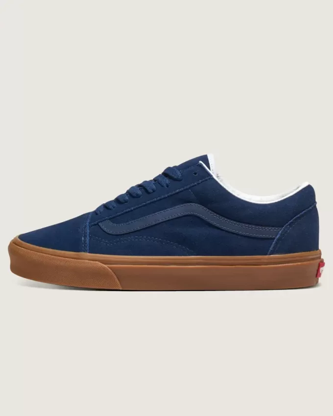 Scarpa Old Skool in pelle scamosciata personalizzata