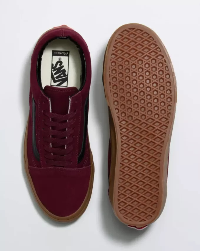 Scarpa Old Skool in pelle scamosciata personalizzata