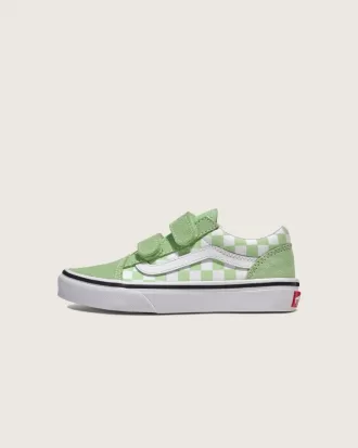 Scarpa Old Skool V Checkerboard per bambini