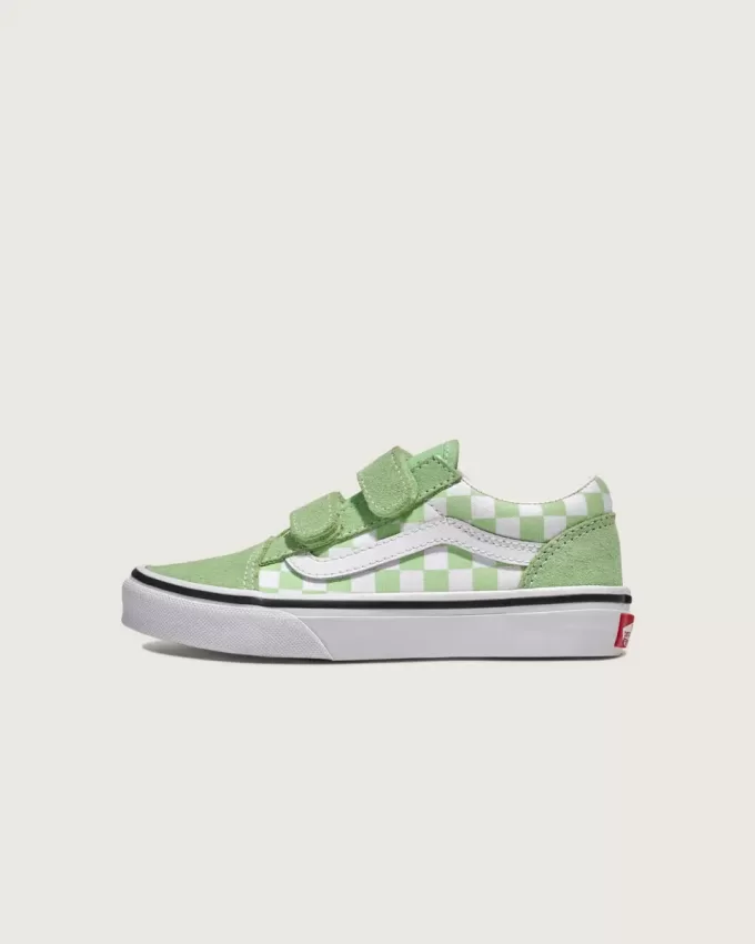 Scarpa Old Skool V Checkerboard per bambini