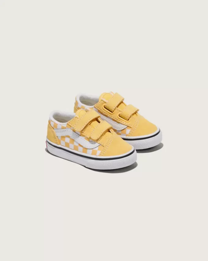 Scarpa Old Skool V Checkerboard per bambini