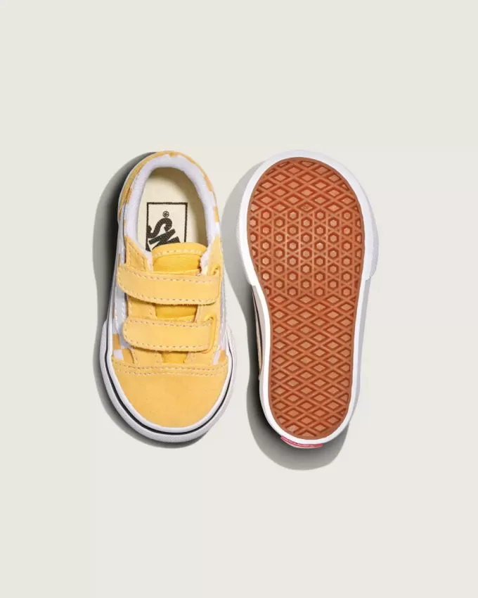 Scarpa Old Skool V Checkerboard per bambini