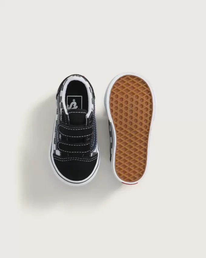 Scarpa Old Skool V Checkerboard per bambini