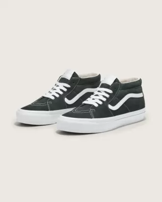Scarpa Premium Sk8-Mid in pelle scamosciata