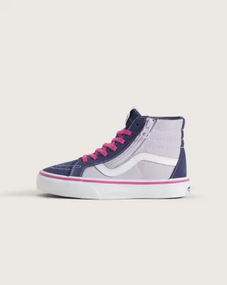 Scarpa Sk8-Hi con cerniera laterale per bambini piccoli