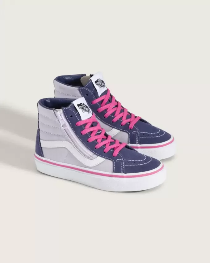 Scarpa Sk8-Hi con cerniera laterale per bambini piccoli