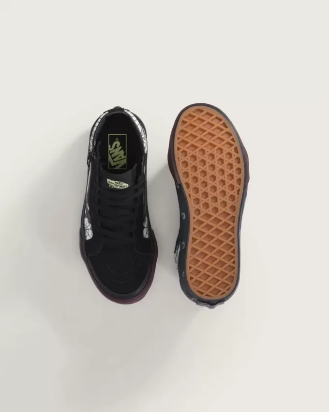 Scarpa Sk8-Hi con cerniera laterale per bambini piccoli