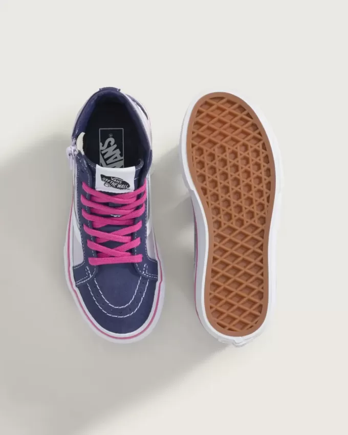 Scarpa Sk8-Hi con cerniera laterale per bambini piccoli